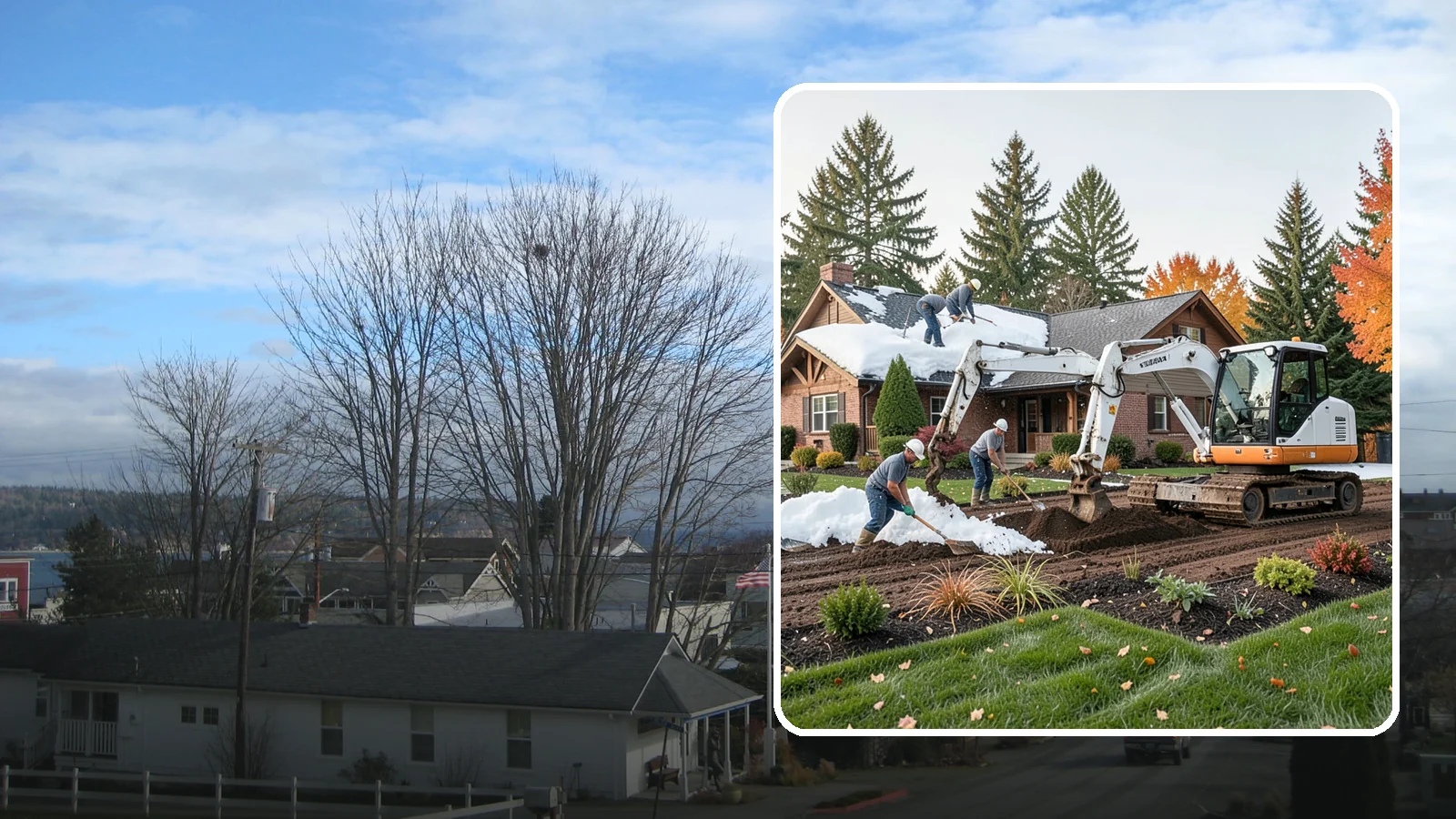 Roof Snow Removal in Langley, Island County, WA - We safely remove heavy, wet snow loads from roofs to protect Puget Sound structures from stress, leaks, and collapse.