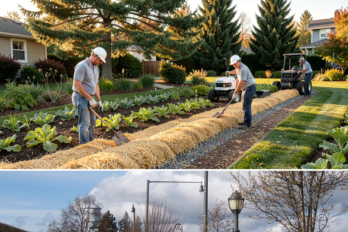 Roof Snow Removal in Marysville, Snohomish County, WA - Schedule promptly during any extended lowland cold spell, since wet Puget Sound snow accumulates weight fast and rarely melts off...