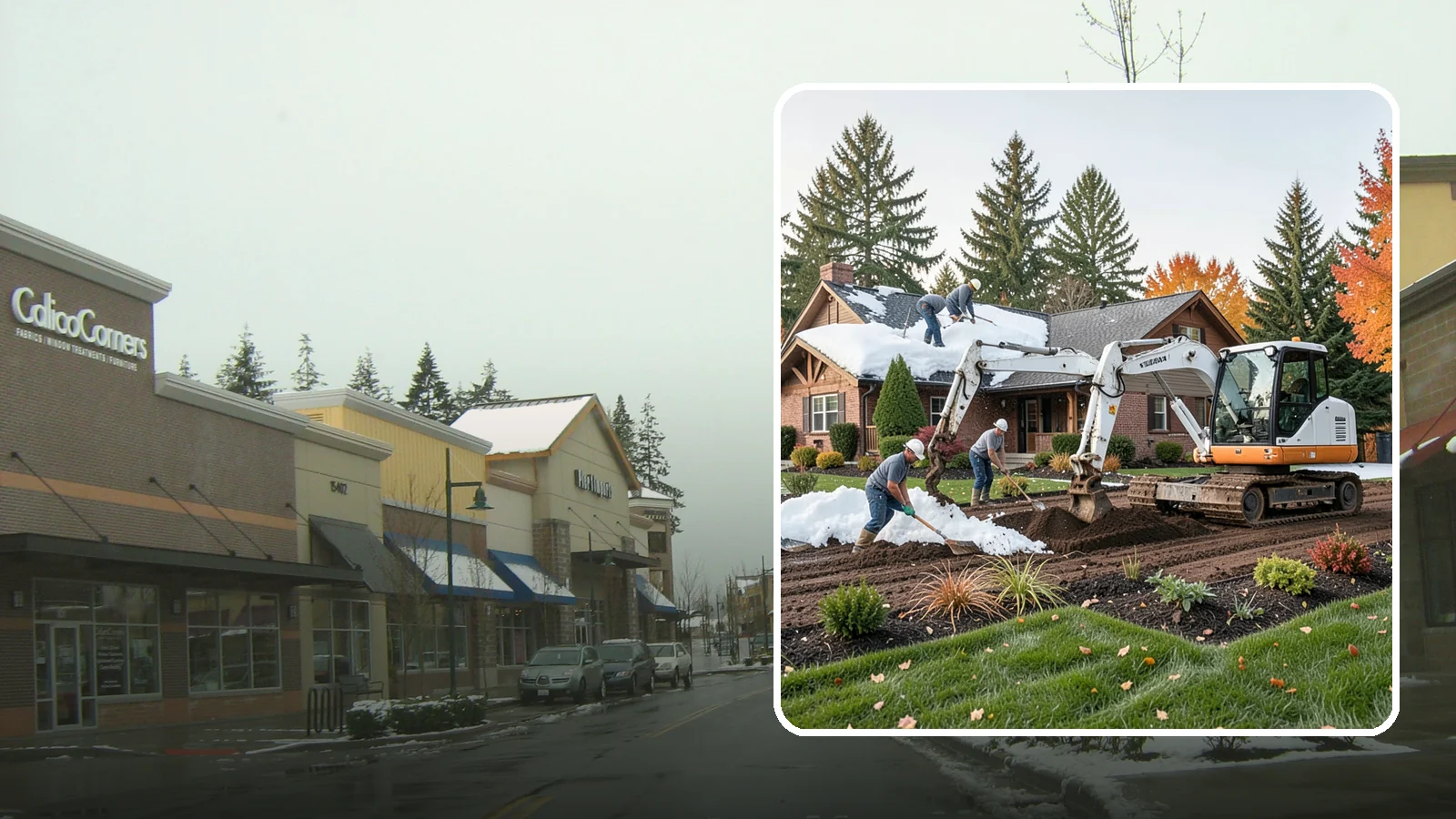 Roof Snow Removal in Mill Creek, Snohomish County, WA - We safely remove heavy, wet snow loads from roofs to protect Puget Sound structures from stress, leaks, and collapse.