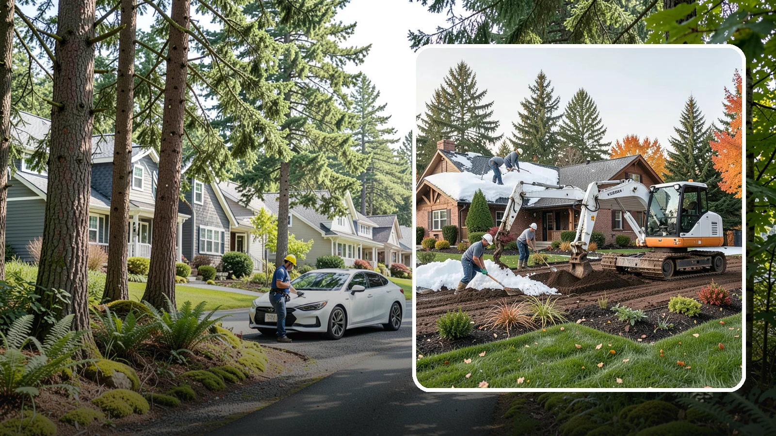 Roof Snow Removal in Normandy Park, King County, WA - We safely remove heavy, wet snow loads from roofs to protect Puget Sound structures from stress, leaks, and collapse.