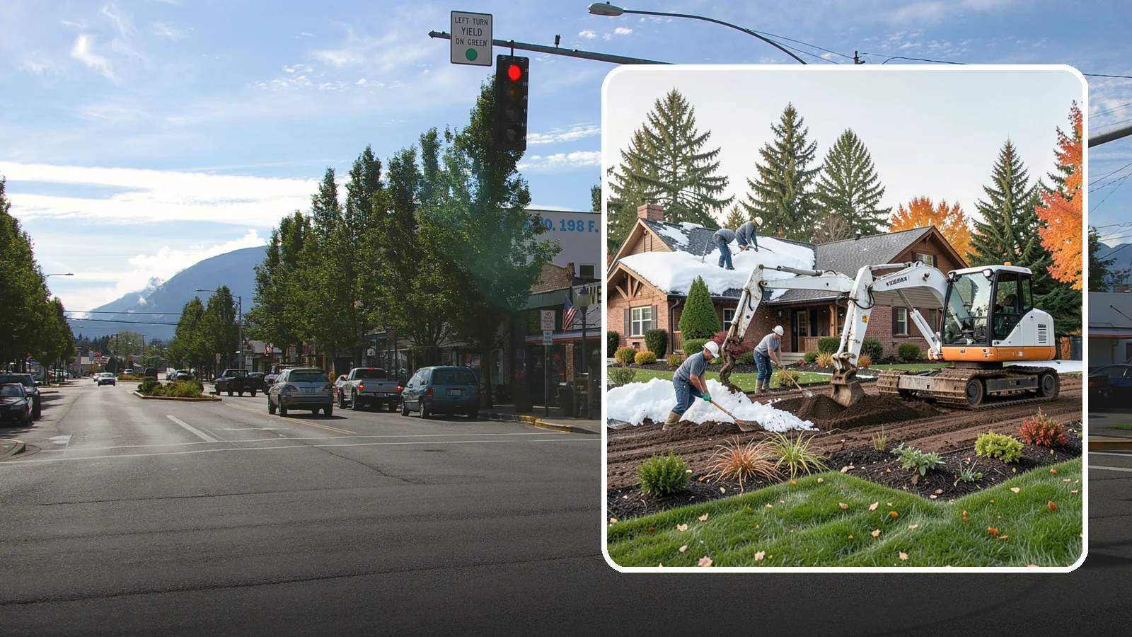 Roof Snow Removal in North Bend, King County, WA - We safely remove heavy, wet snow loads from roofs to protect Puget Sound structures from stress, leaks, and collapse.