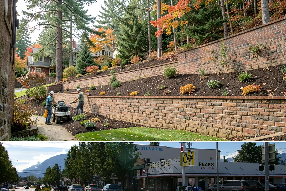 Roof Snow Removal in North Bend, King County, WA - Schedule promptly during any extended lowland cold spell, since wet Puget Sound snow accumulates weight fast and rarely melts off...