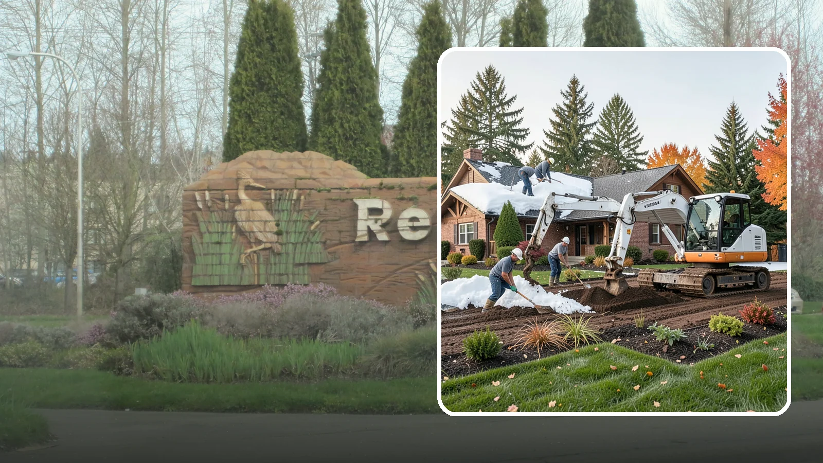 Roof Snow Removal in Renton, King County, WA - We safely remove heavy, wet snow loads from roofs to protect Puget Sound structures from stress, leaks, and collapse.