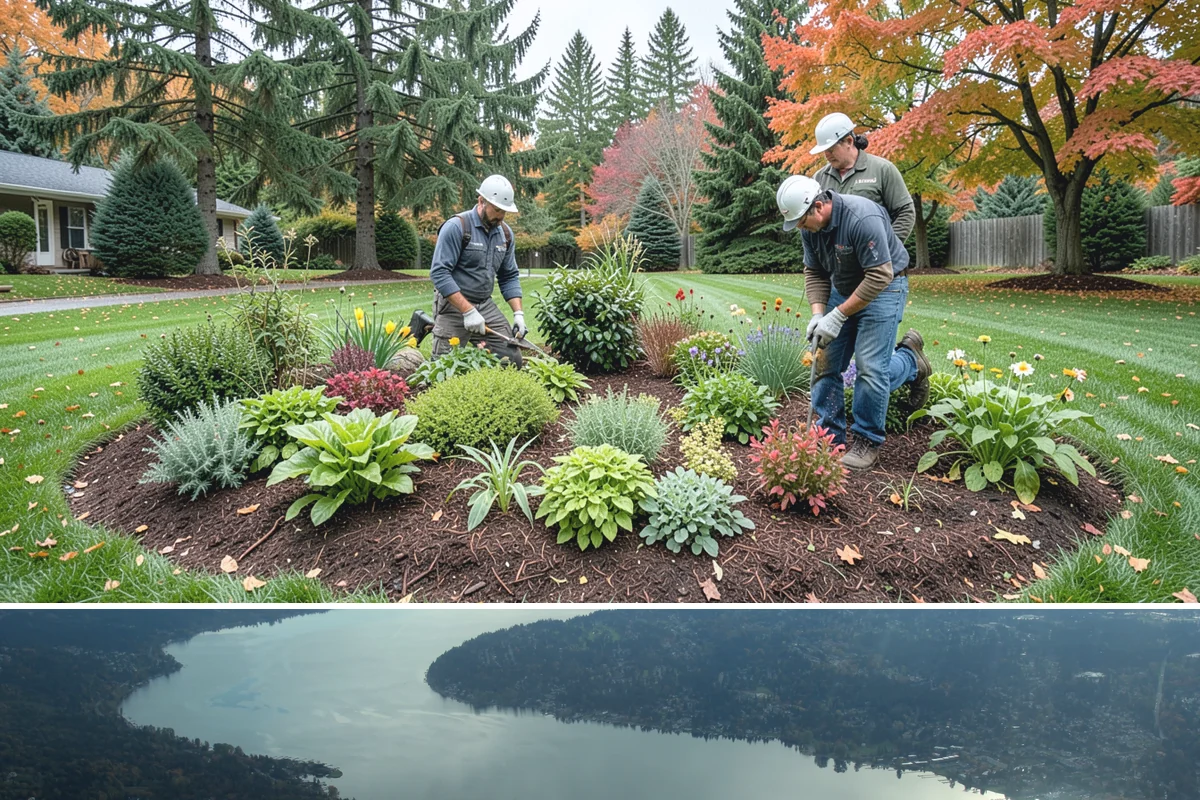 Roof Snow Removal in Sammamish, King County, WA - Schedule promptly during any extended lowland cold spell, since wet Puget Sound snow accumulates weight fast and rarely melts off...