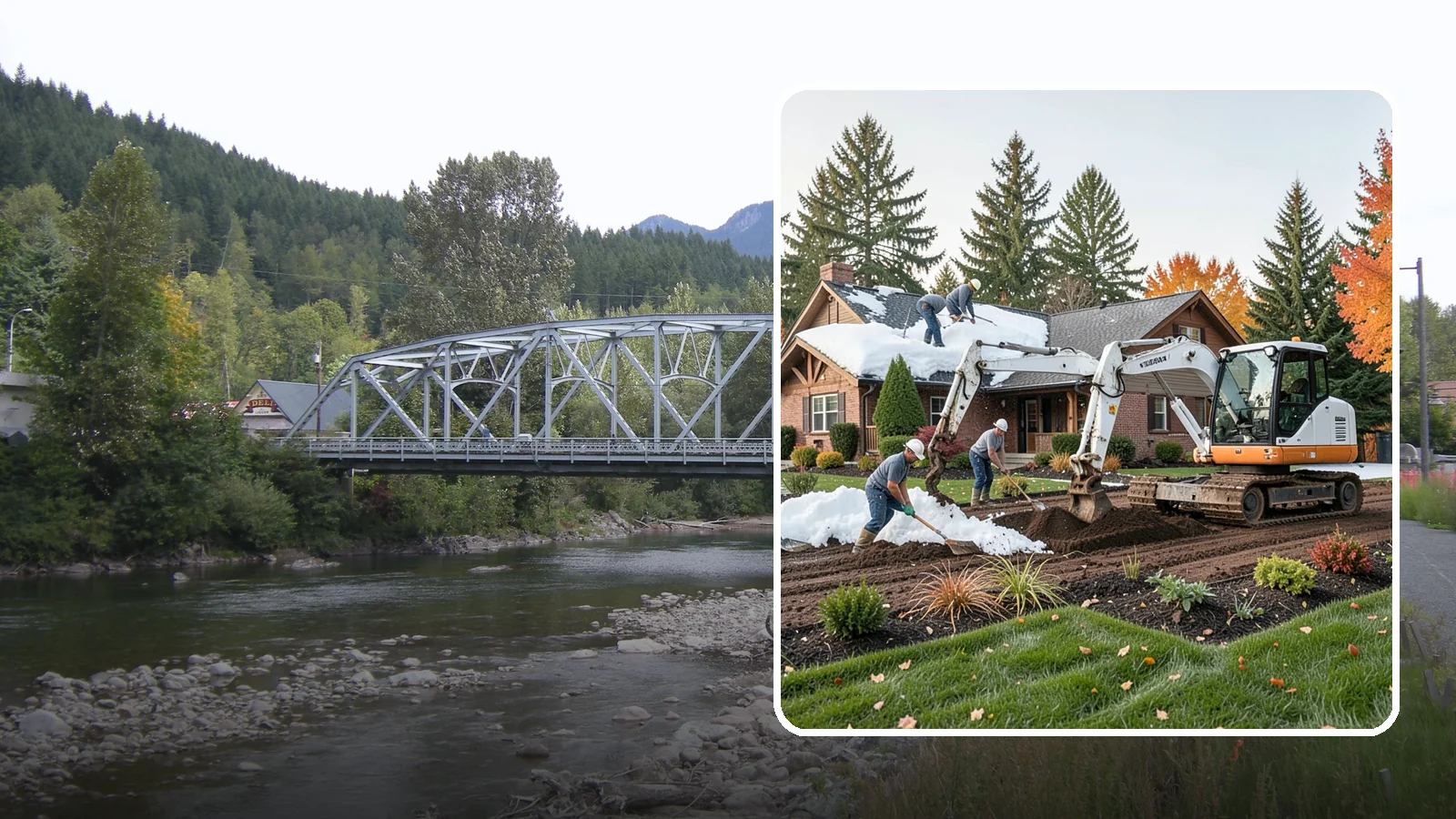 Roof Snow Removal in Skykomish, King County, WA - We safely remove heavy, wet snow loads from roofs to protect Puget Sound structures from stress, leaks, and collapse.