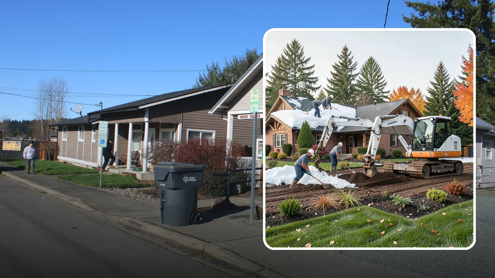 Roof Snow Removal in South Prairie, Pierce County, WA - We safely remove heavy, wet snow loads from roofs to protect Puget Sound structures from stress, leaks, and collapse.