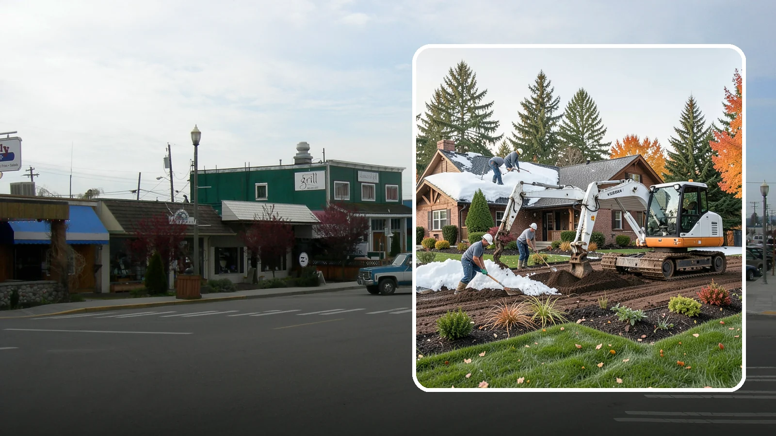 Roof Snow Removal in Stanwood, Snohomish County, WA - We safely remove heavy, wet snow loads from roofs to protect Puget Sound structures from stress, leaks, and collapse.