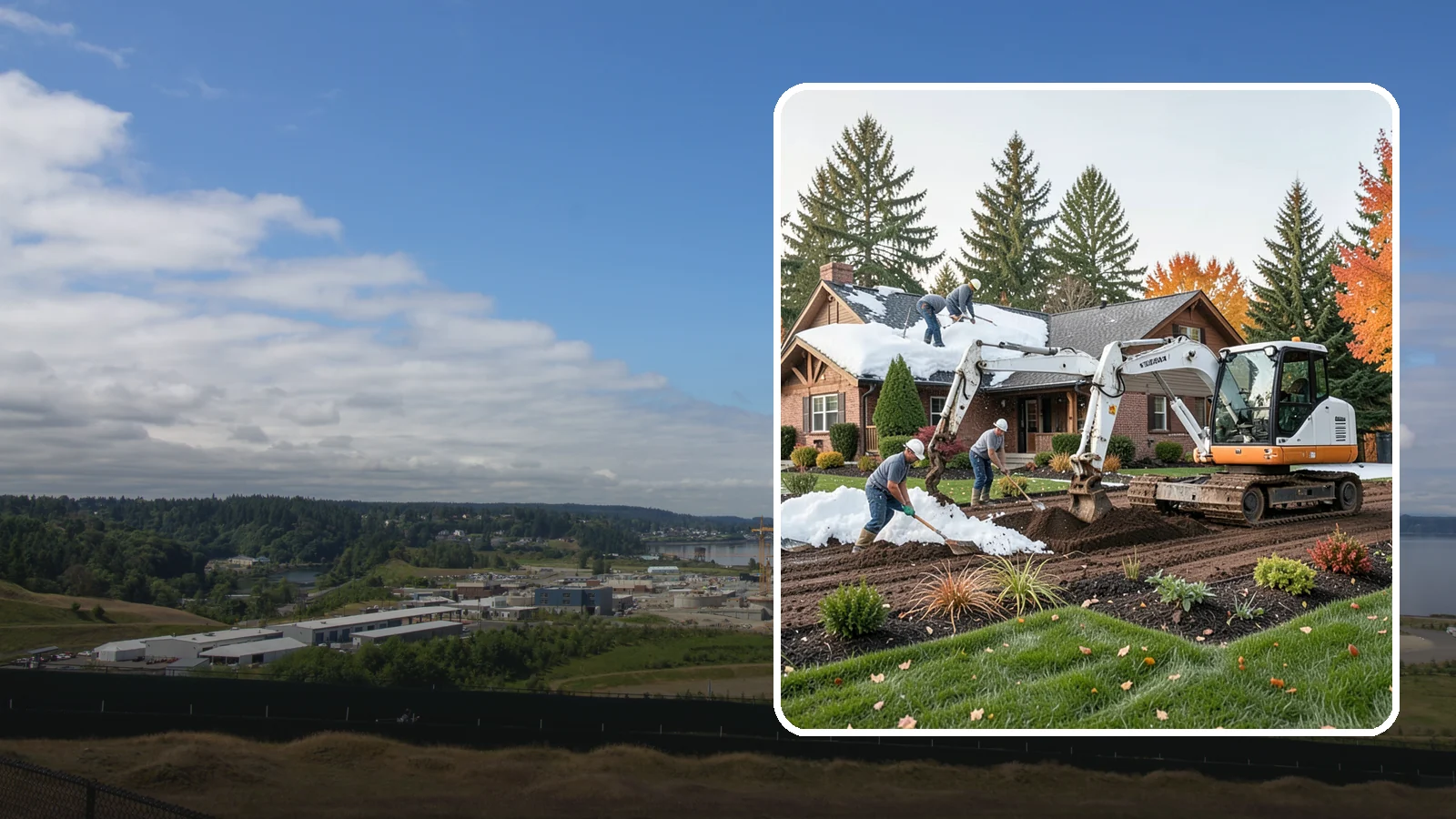 Roof Snow Removal in University Place, Pierce County, WA - We safely remove heavy, wet snow loads from roofs to protect Puget Sound structures from stress, leaks, and collapse.
