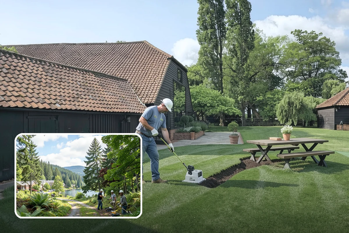 Rooftop & Balcony Turf Installation in Lake Forest Park, King County, WA - Green space on hard surfaces
