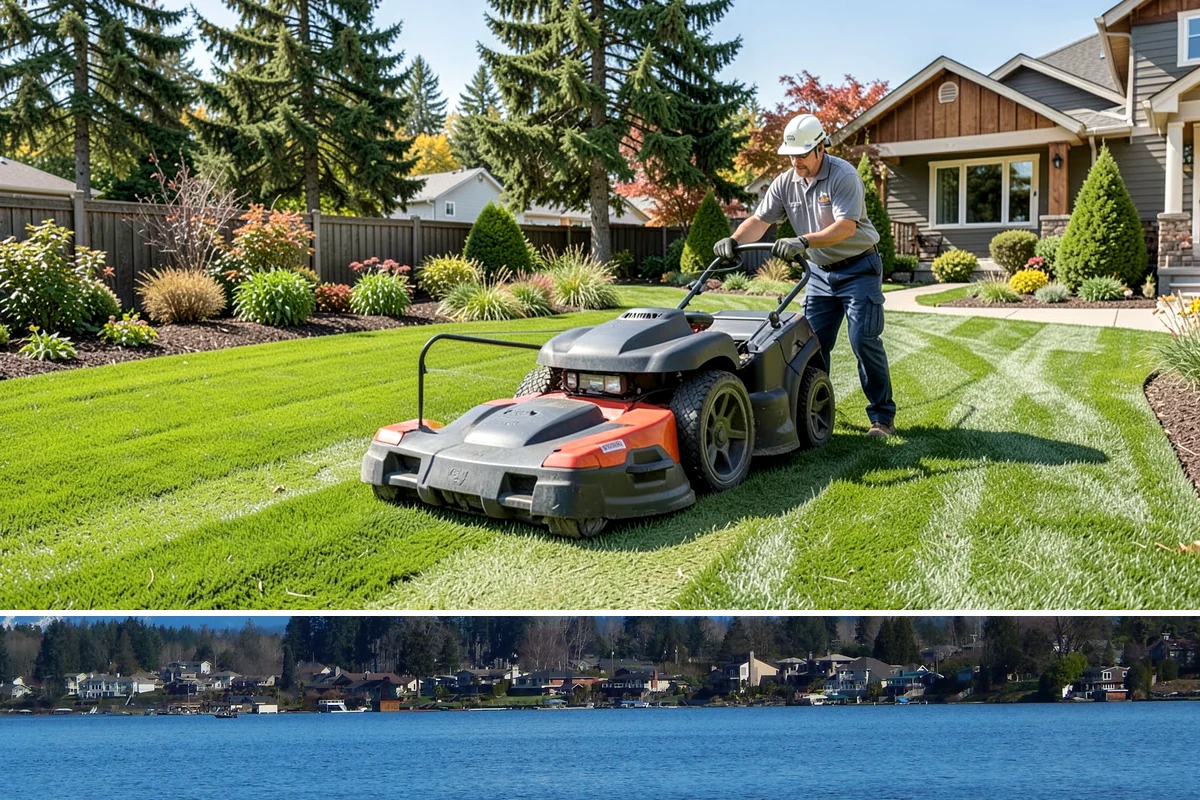 Rooftop & Balcony Turf Installation in Lake Stevens, Snohomish County, WA - Can be installed year-round.