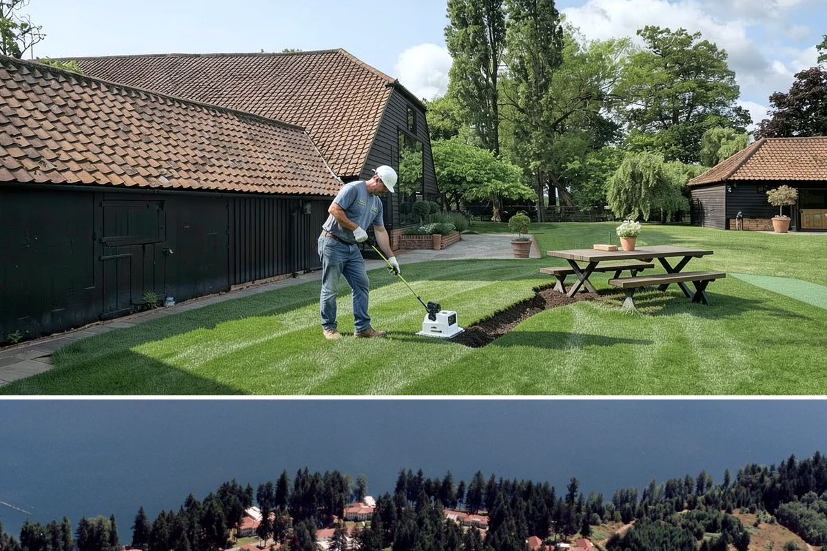 Rooftop & Balcony Turf Installation in Lakewood, Pierce County, WA - Can be installed year-round.