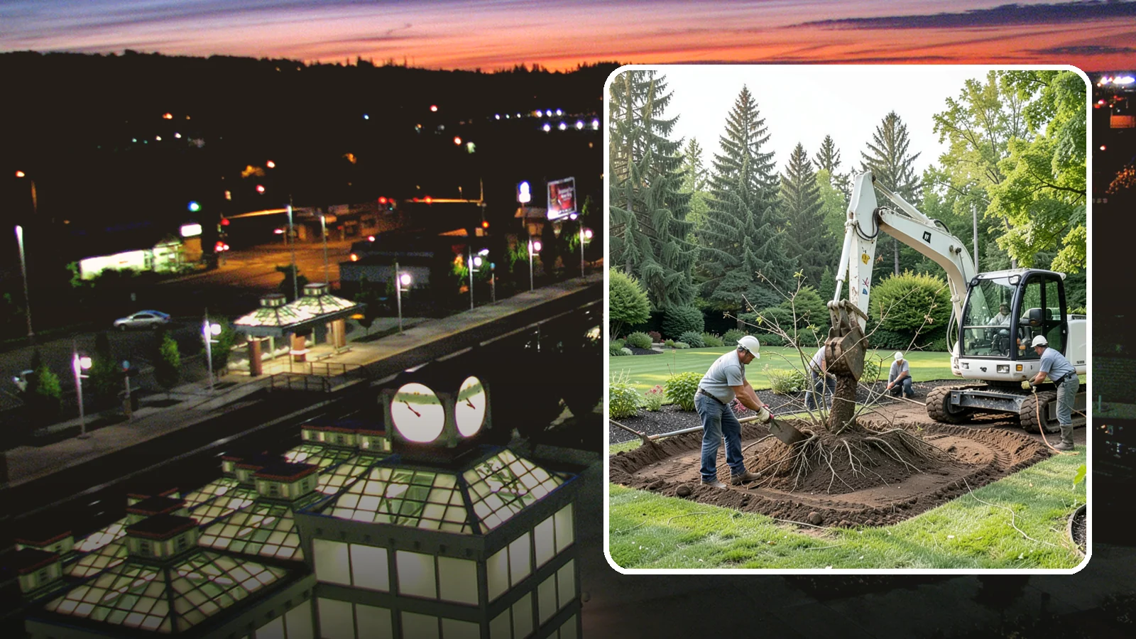 Root Flare Excavation in Auburn, King County, WA - Root flare excavation that uncovers a buried trunk base to stop rot and girdling before they kill the tree.