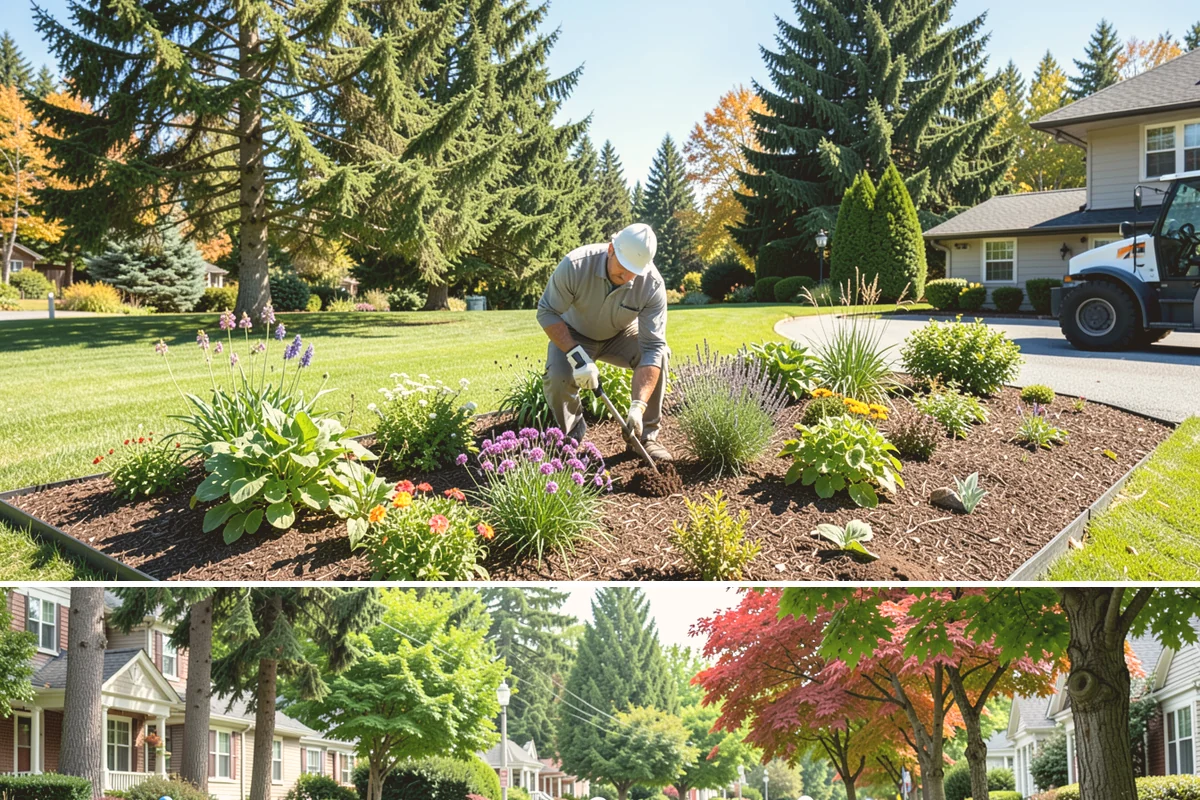 Root Flare Excavation in Beaux Arts Village, King County, WA - Ideally done in the cool, moist months from fall through spring when PNW trees handle root work with least stress.