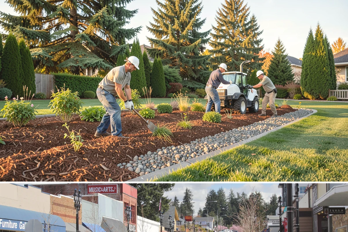 Root Flare Excavation in Bothell, King County, WA - Ideally done in the cool, moist months from fall through spring when PNW trees handle root work with least stress.
