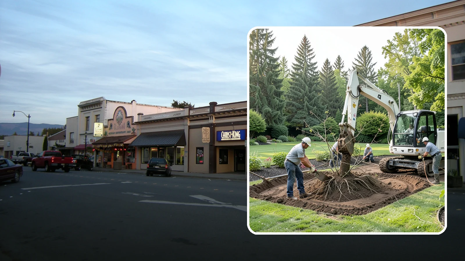 Root Flare Excavation in Burlington, Skagit County, WA - Root flare excavation that uncovers a buried trunk base to stop rot and girdling before they kill the tree.