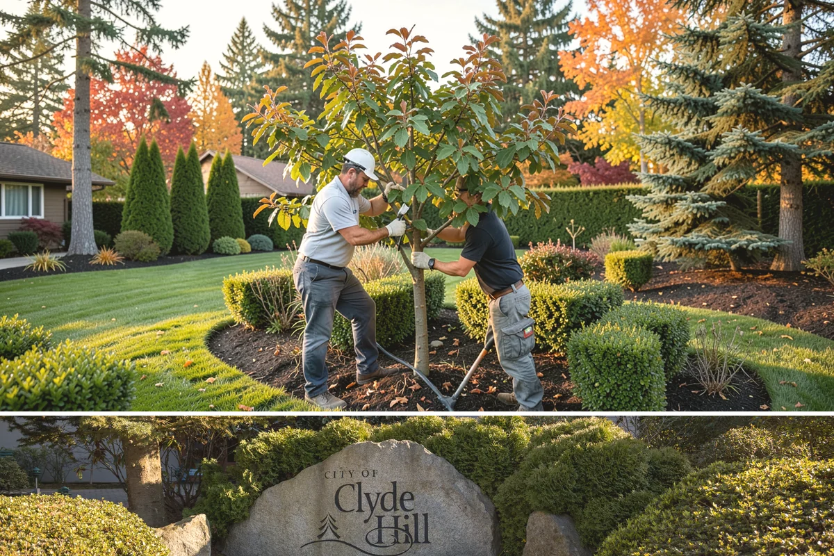 Root Flare Excavation in Clyde Hill, King County, WA - Ideally done in the cool, moist months from fall through spring when PNW trees handle root work with least stress.