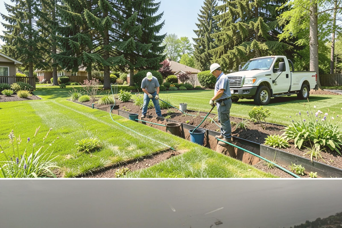 Root Flare Excavation in Des Moines, King County, WA - Ideally done in the cool, moist months from fall through spring when PNW trees handle root work with least stress.