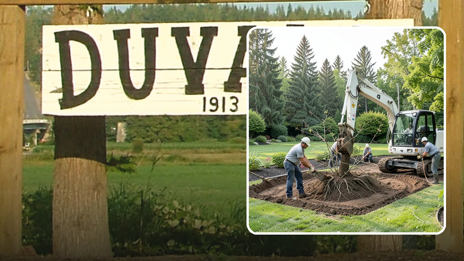 Root Flare Excavation in Duvall, King County, WA - Root flare excavation that uncovers a buried trunk base to stop rot and girdling before they kill the tree.