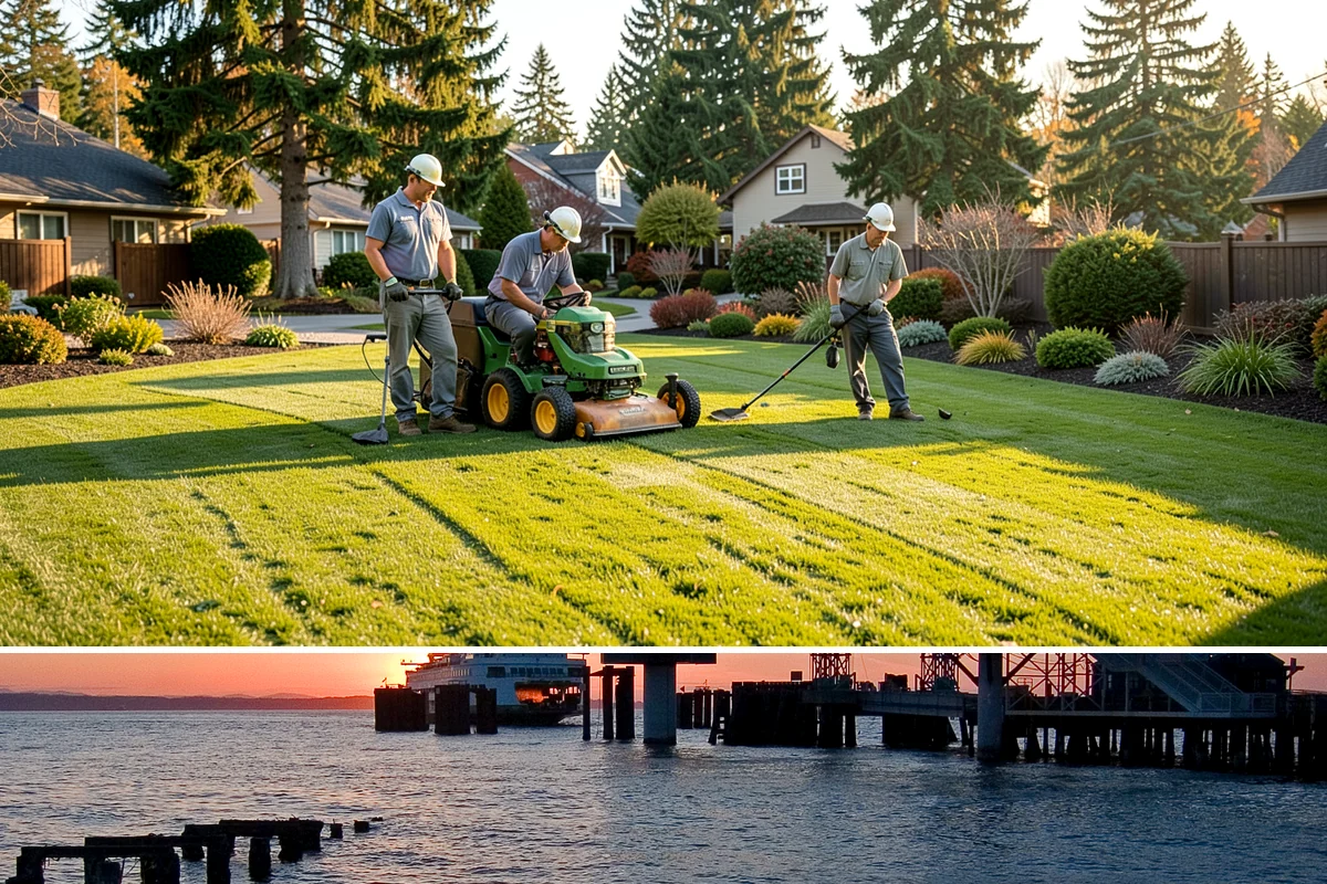 Root Flare Excavation in Edmonds, Snohomish County, WA - Ideally done in the cool, moist months from fall through spring when PNW trees handle root work with least stress.