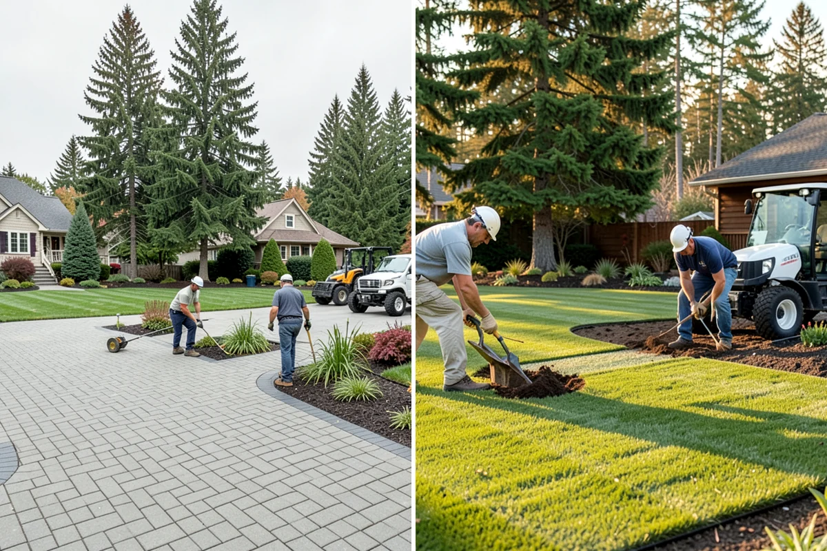 Root Flare Excavation in Federal Way, King County, WA - Locate the true root flare and depth of burial