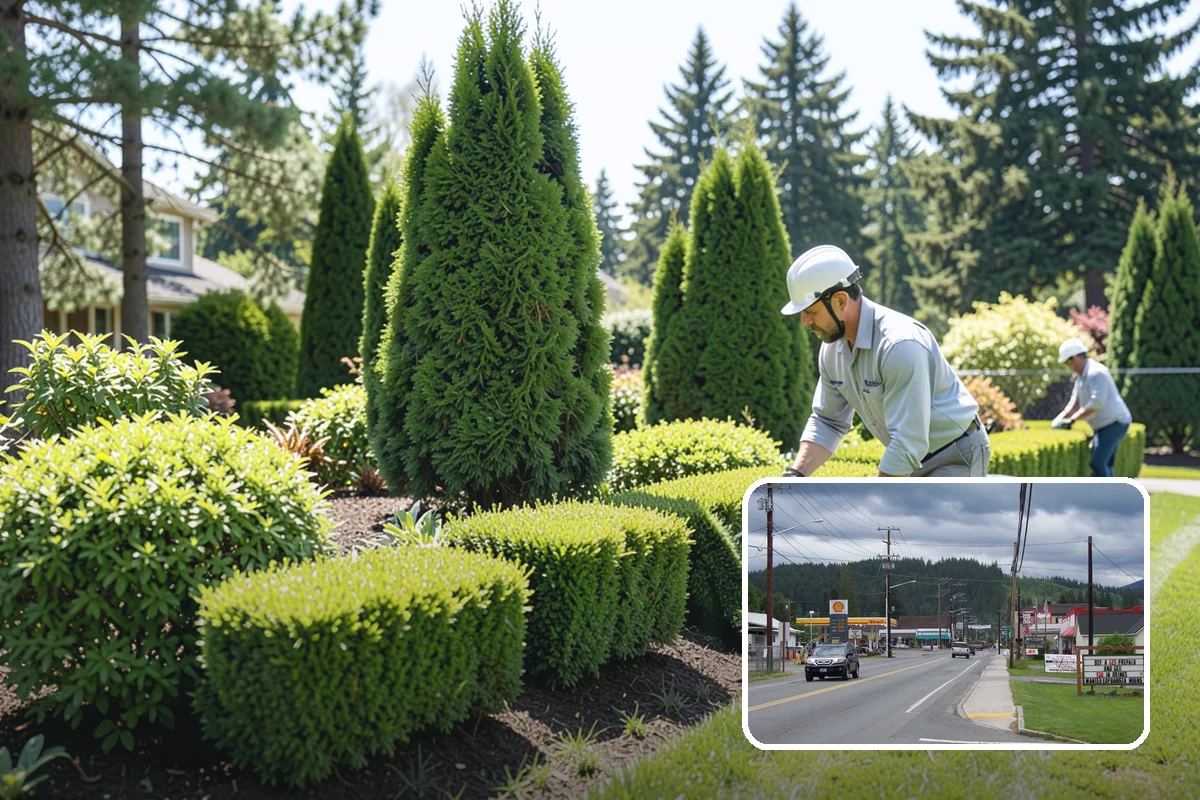 Root Flare Excavation in Granite Falls, Snohomish County, WA - Uncovers a buried, suffocating root flare