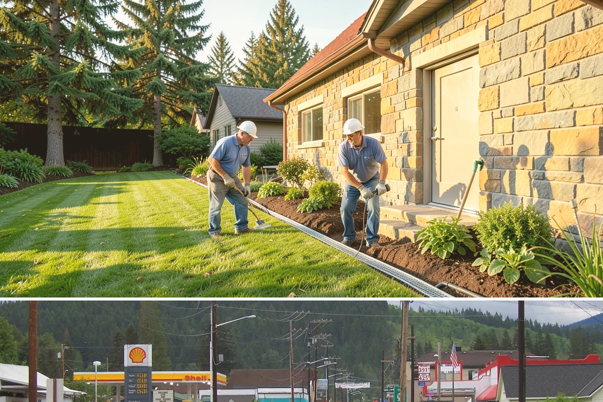 Root Flare Excavation in Granite Falls, Snohomish County, WA - Ideally done in the cool, moist months from fall through spring when PNW trees handle root work with least stress.
