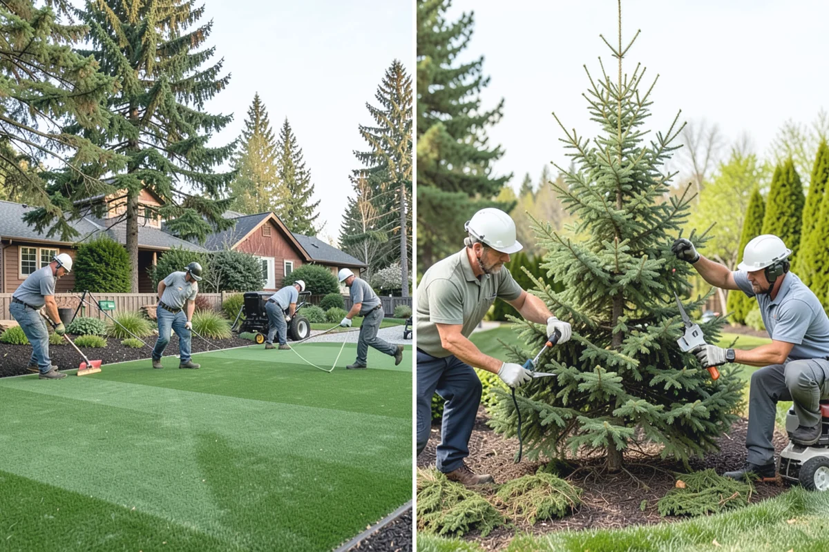 Root Flare Excavation in Marysville, Snohomish County, WA - Locate the true root flare and depth of burial