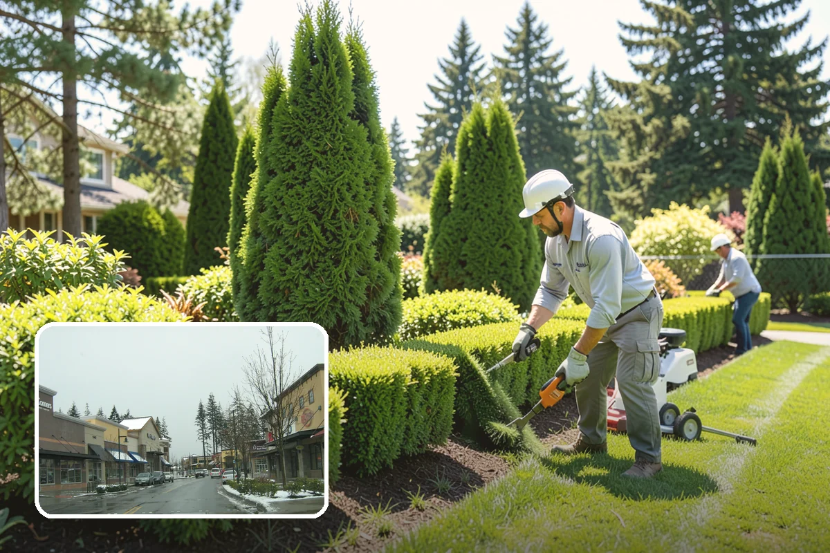 Root Flare Excavation in Mill Creek, Snohomish County, WA - Uncovers a buried, suffocating root flare