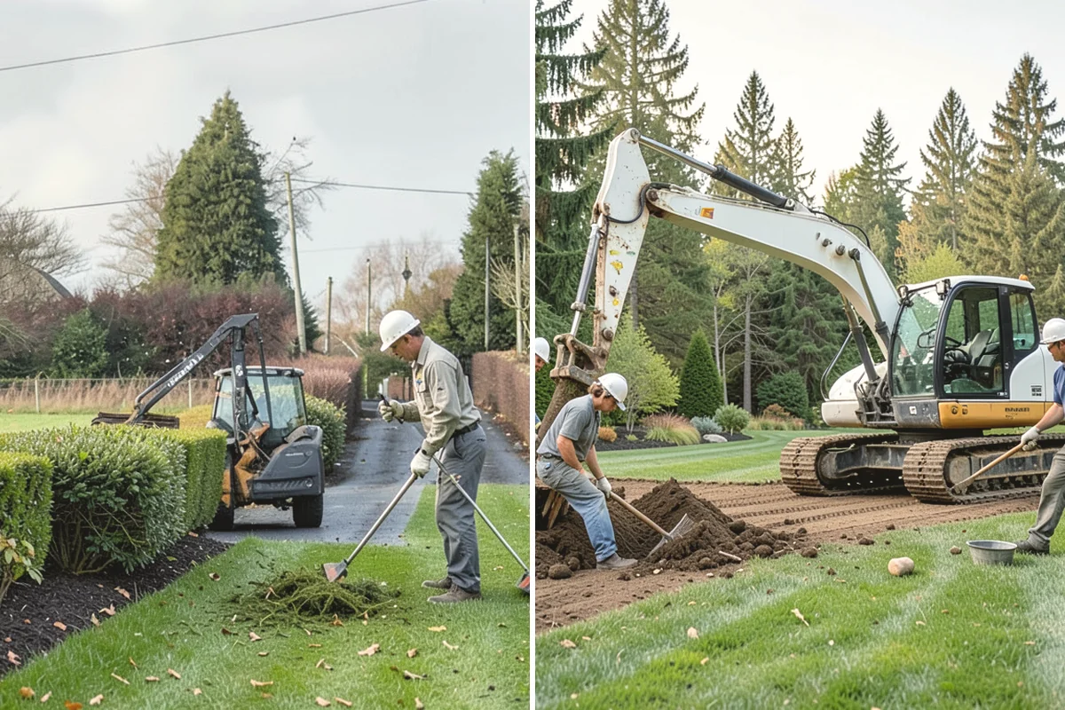 Root Flare Excavation in Mountlake Terrace, Snohomish County, WA - Locate the true root flare and depth of burial