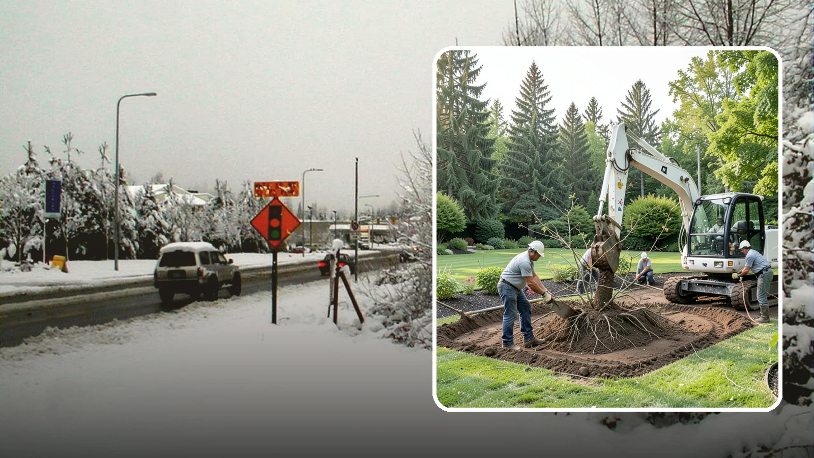 Root Flare Excavation in Newcastle, King County, WA - Root flare excavation that uncovers a buried trunk base to stop rot and girdling before they kill the tree.