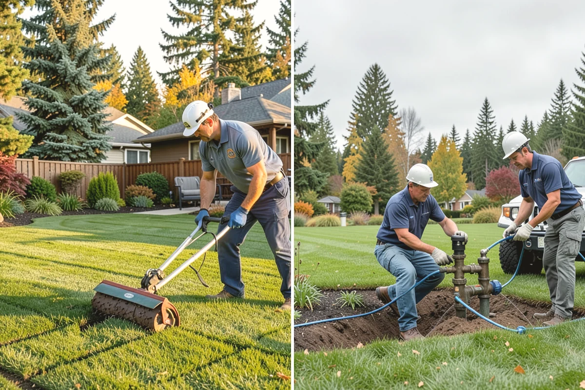 Root Flare Excavation in North Bend, King County, WA - Locate the true root flare and depth of burial