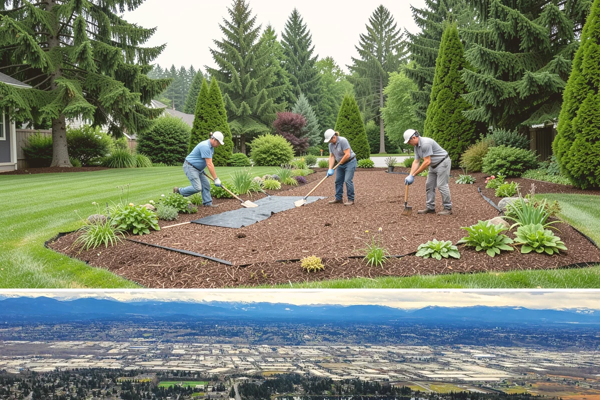 Root Flare Excavation in SeaTac, King County, WA - Ideally done in the cool, moist months from fall through spring when PNW trees handle root work with least stress.
