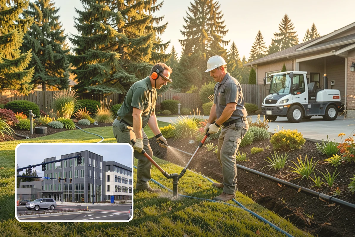 Root Flare Excavation in Shoreline, King County, WA - Uncovers a buried, suffocating root flare