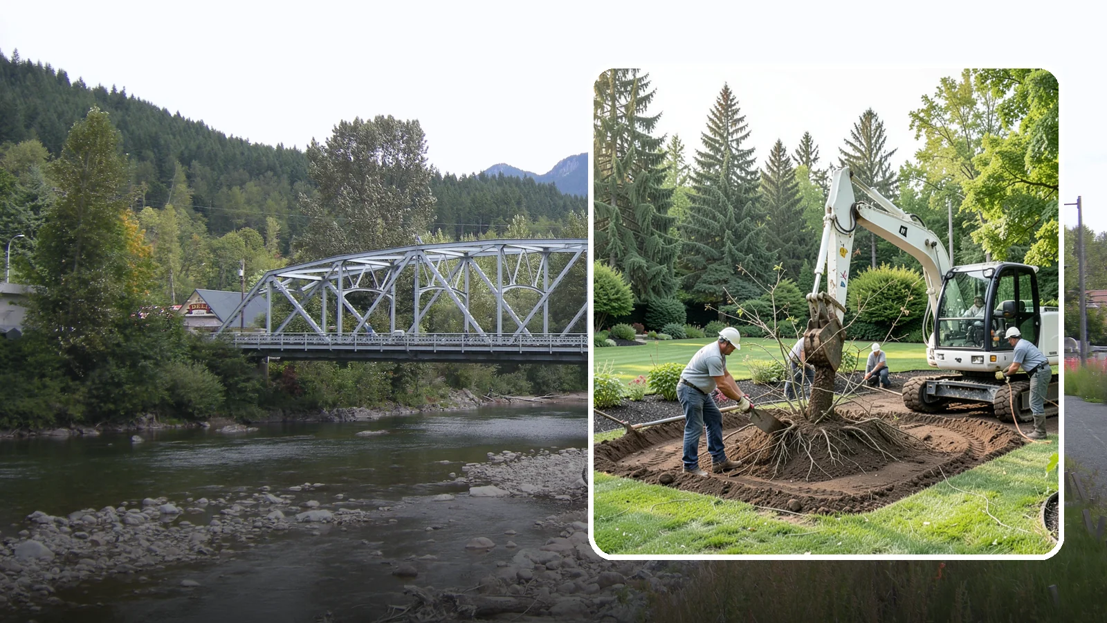 Root Flare Excavation in Skykomish, King County, WA - Root flare excavation that uncovers a buried trunk base to stop rot and girdling before they kill the tree.