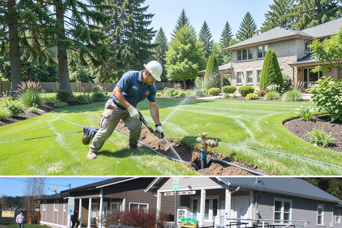 Root Flare Excavation in South Prairie, Pierce County, WA - Ideally done in the cool, moist months from fall through spring when PNW trees handle root work with least stress.