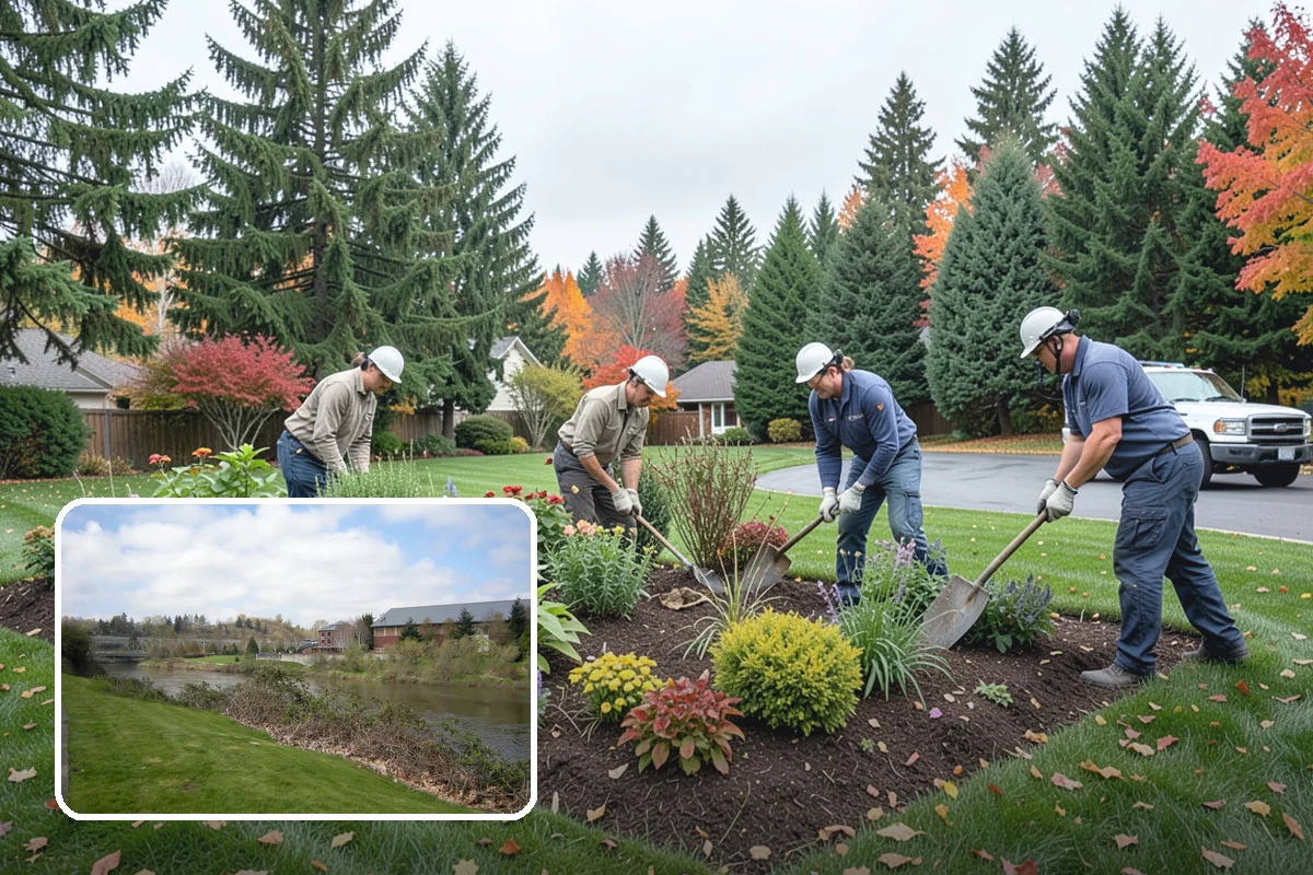 Root Flare Excavation in Tukwila, King County, WA - Uncovers a buried, suffocating root flare