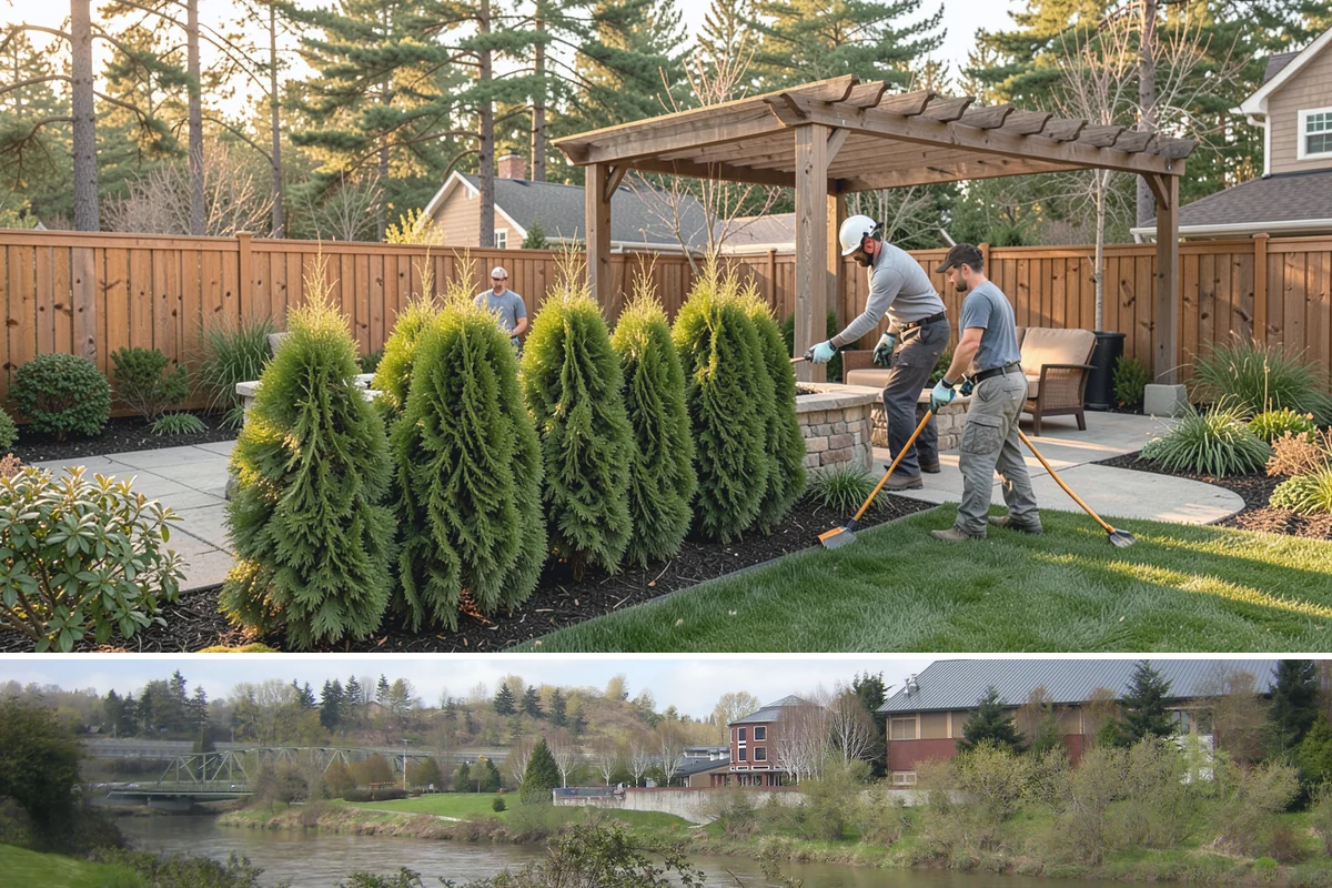 Root Flare Excavation in Tukwila, King County, WA - Ideally done in the cool, moist months from fall through spring when PNW trees handle root work with least stress.