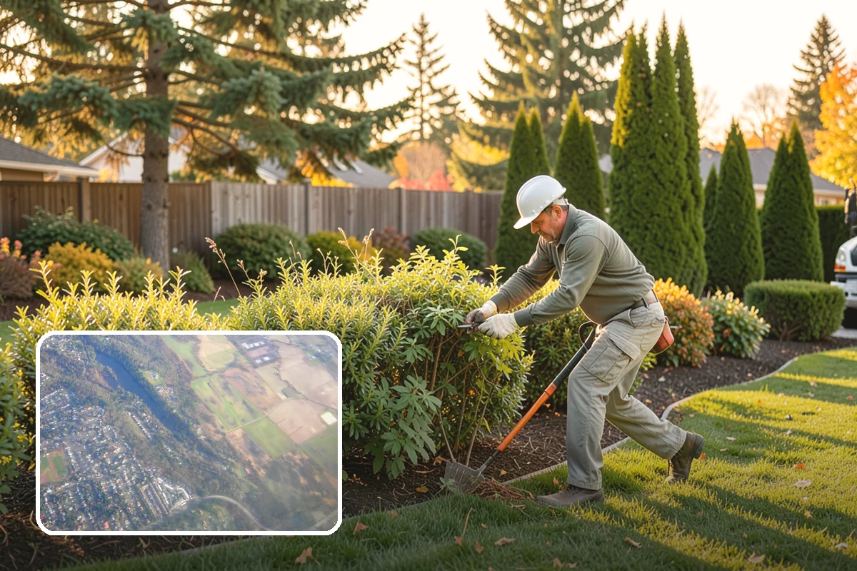 Root Pruning in Algona, King County, WA - Manages roots lifting pavement or invading beds