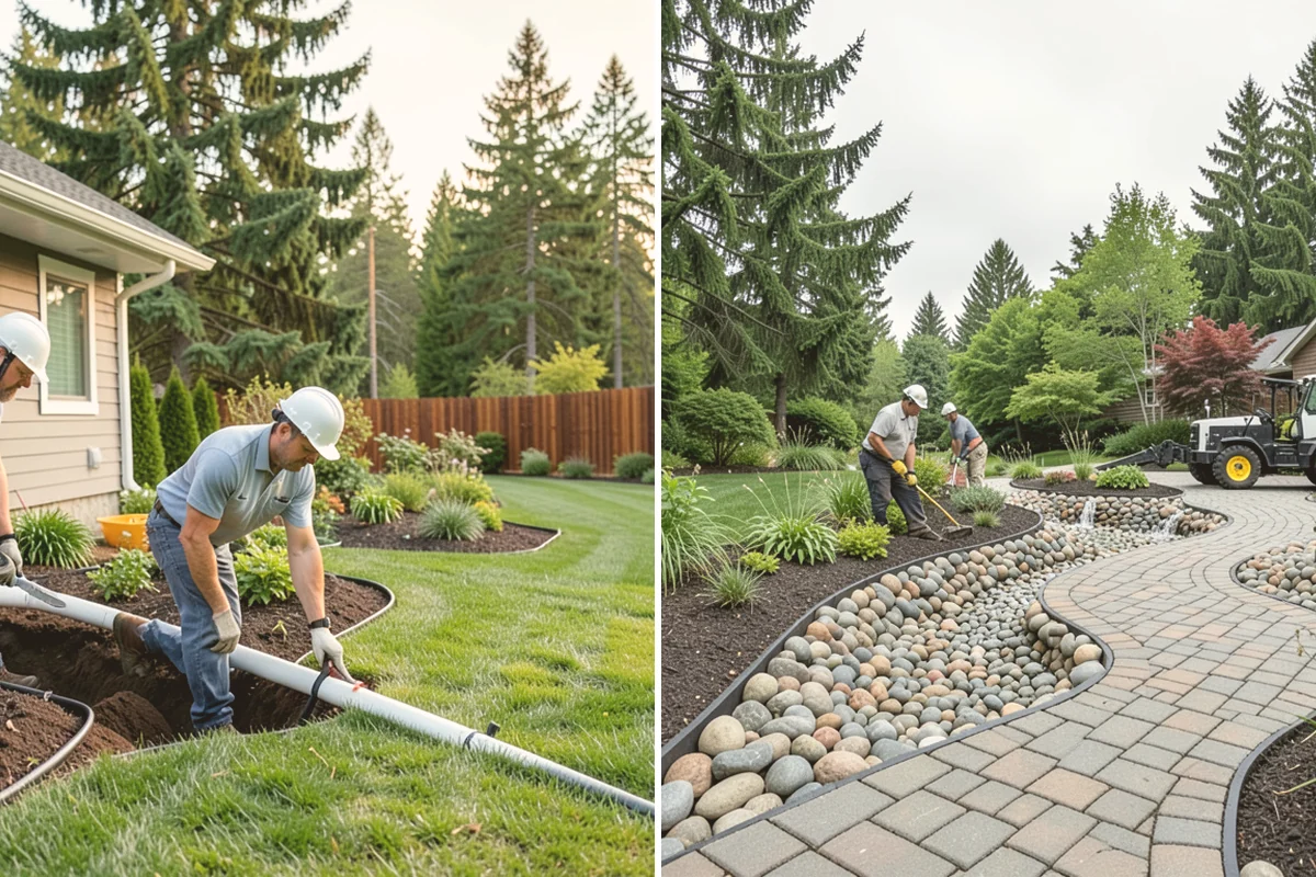 Root Pruning in Algona, King County, WA - Locate the problem or target roots by hand or air tools