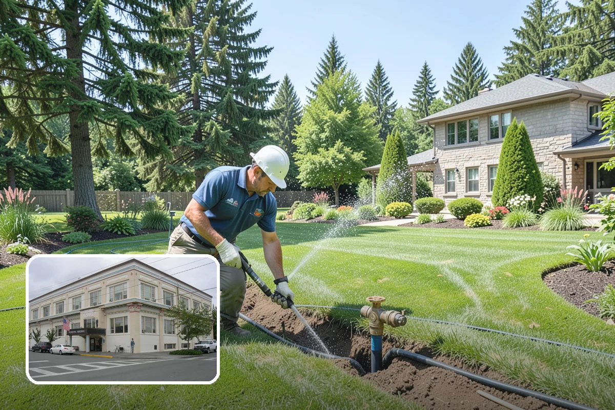 Root Pruning in Anacortes, Skagit County, WA - Manages roots lifting pavement or invading beds