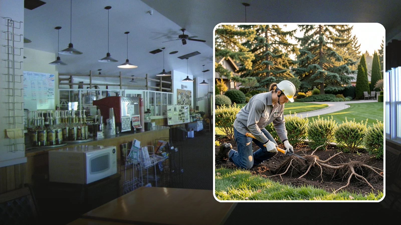 Root Pruning in Black Diamond, King County, WA - Targeted root pruning that manages invasive roots and prepares plants for a successful future move.