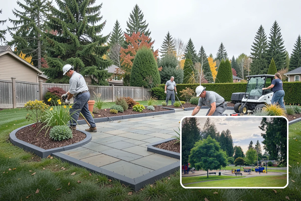 Root Pruning in Bonney Lake, Pierce County, WA - Manages roots lifting pavement or invading beds
