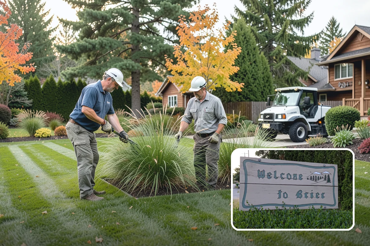 Root Pruning in Brier, Snohomish County, WA - Manages roots lifting pavement or invading beds