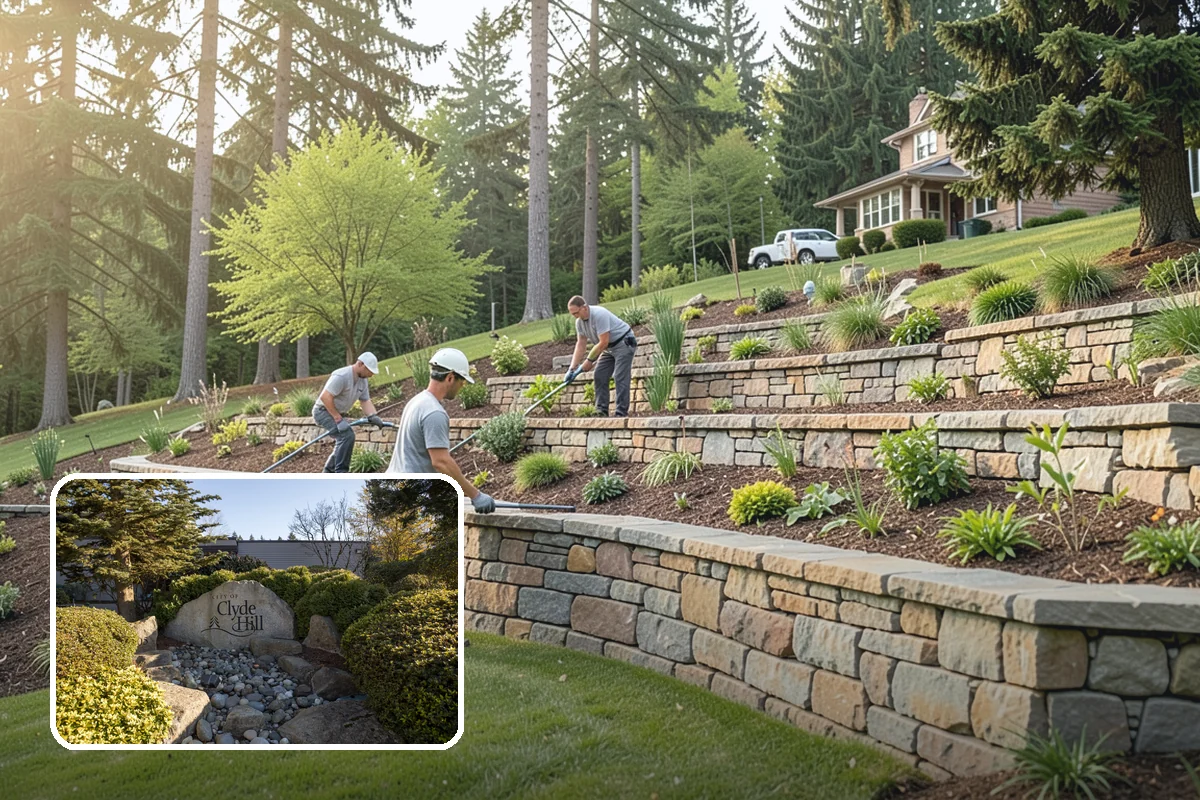 Root Pruning in Clyde Hill, King County, WA - Manages roots lifting pavement or invading beds