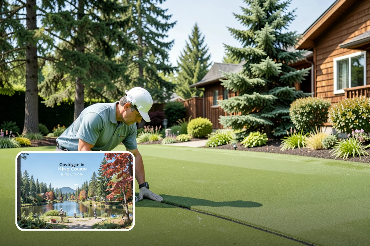 Root Pruning in Covington, King County, WA - Manages roots lifting pavement or invading beds