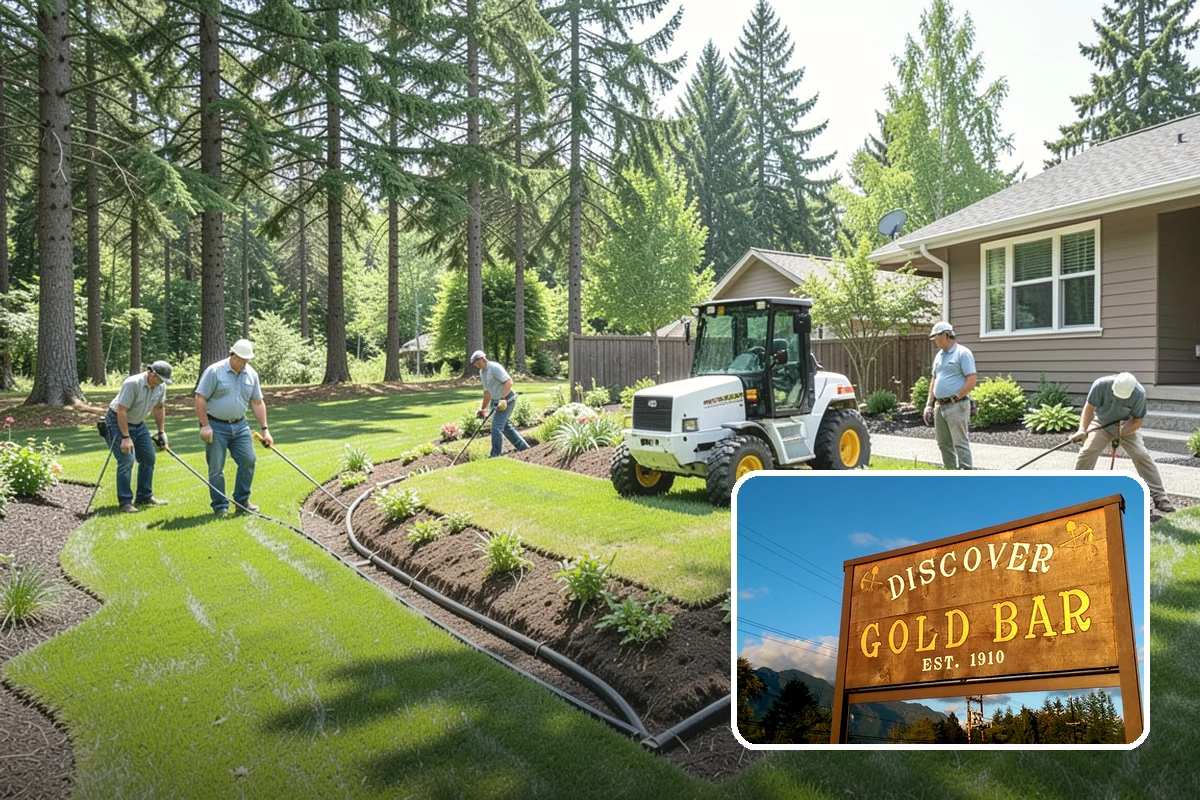 Root Pruning in Gold Bar, Snohomish County, WA - Manages roots lifting pavement or invading beds