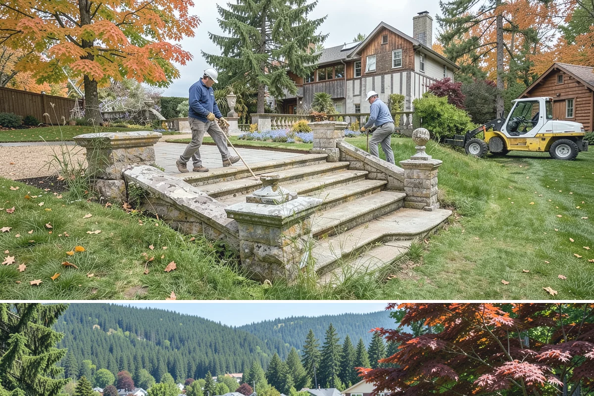 Root Pruning in Index, Snohomish County, WA - Best performed in the dormant late-fall-to-early-spring window, especially a full season before a planned PNW transplant.