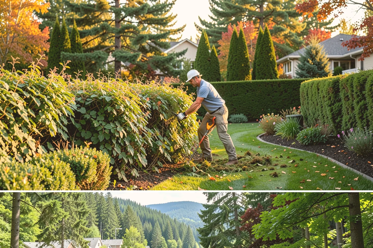 Root Pruning in Lake Forest Park, King County, WA - Best performed in the dormant late-fall-to-early-spring window, especially a full season before a planned PNW transplant.