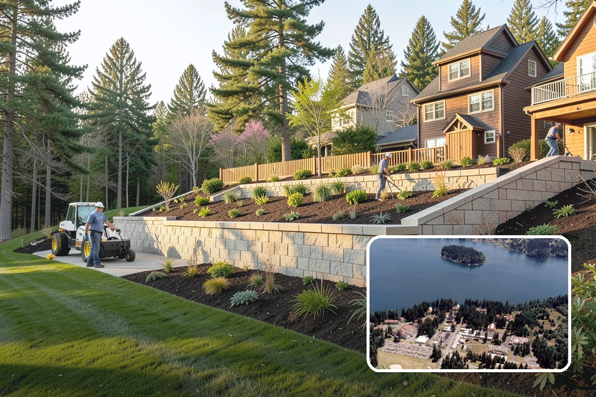 Root Pruning in Lakewood, Pierce County, WA - Manages roots lifting pavement or invading beds