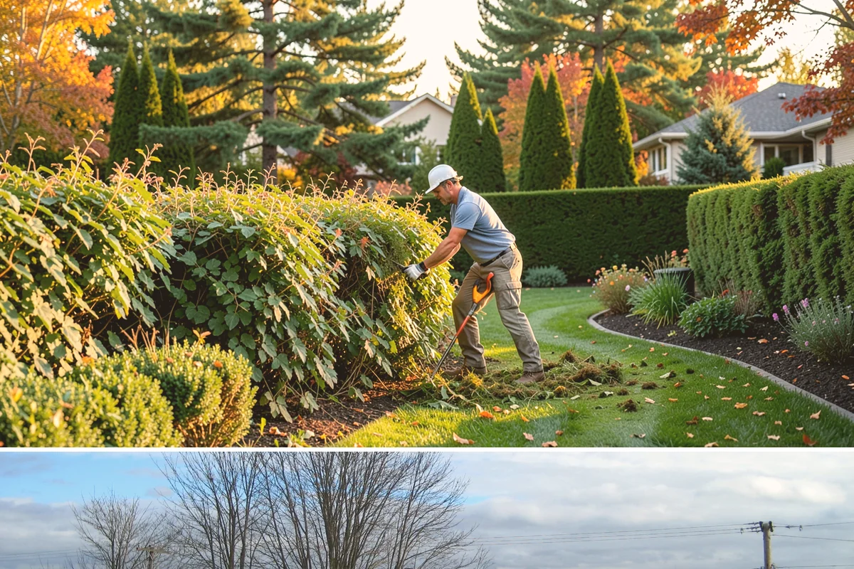 Root Pruning in Langley, Island County, WA - Best performed in the dormant late-fall-to-early-spring window, especially a full season before a planned PNW transplant.